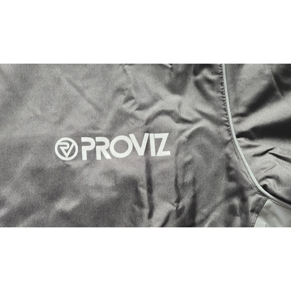 Proviz Nightrider Cycling Jacket Womens Size 8 Running Reflective Black Gray - Picture 5 of 12